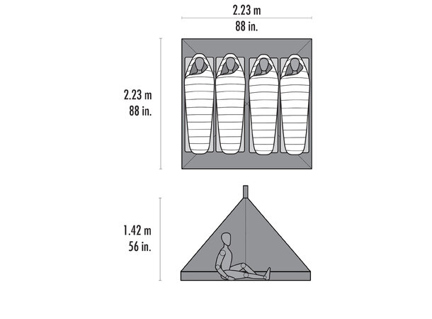 MSR Front Range Mesh Insert 