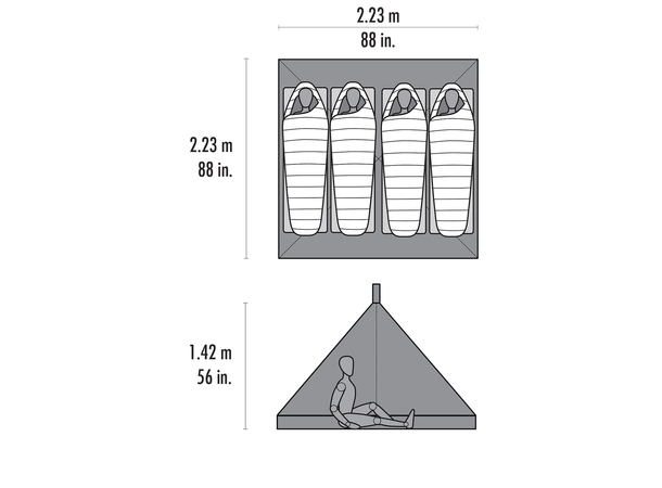 MSR Front Range Mesh Insert 