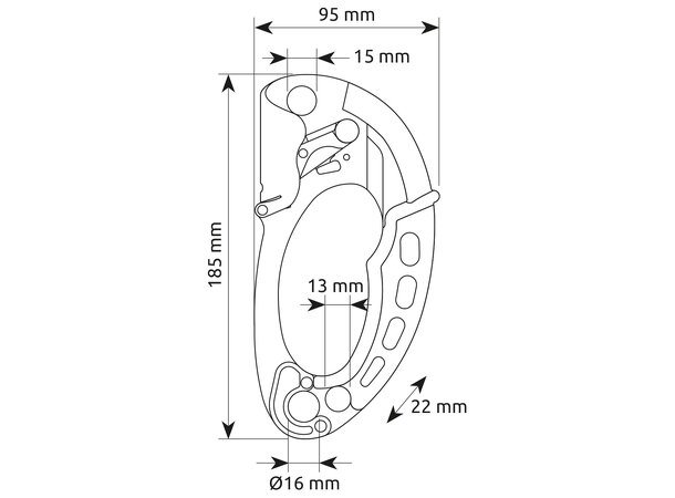 CAMP TURBOHAND PRO RIGHT m/ Guide taufører 