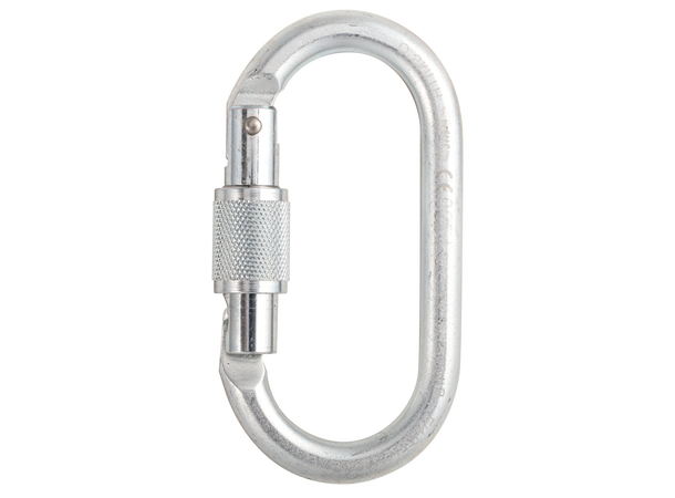 Beal O SMITH Karabiner Skru Stål Oval stålkarabiner skrulås 