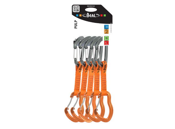 Beal PULP QUICKDRAW 11CMx5stk Kortslynge Orange 