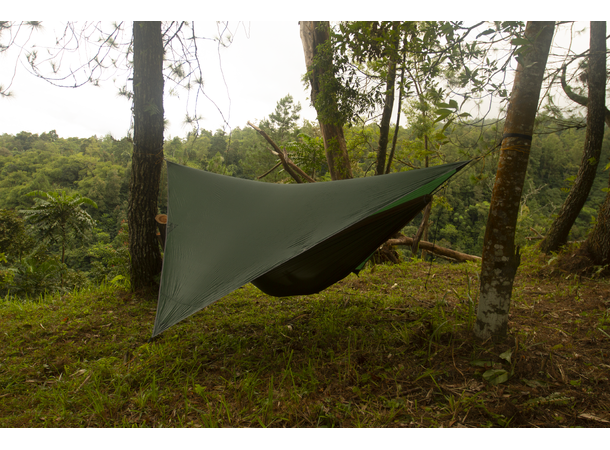 TTTM LIGHTEST TARP Regnbeskyttelse Grønn 250x250 cm 