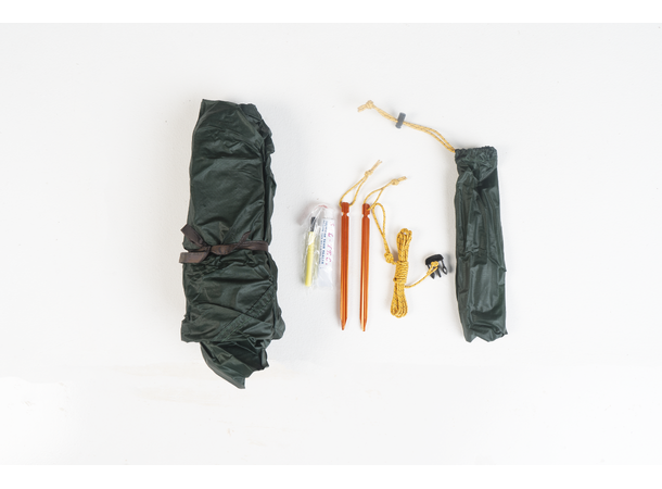 TTTM LIGHTEST TARP Regnbeskyttelse Grønn 250x250 cm 