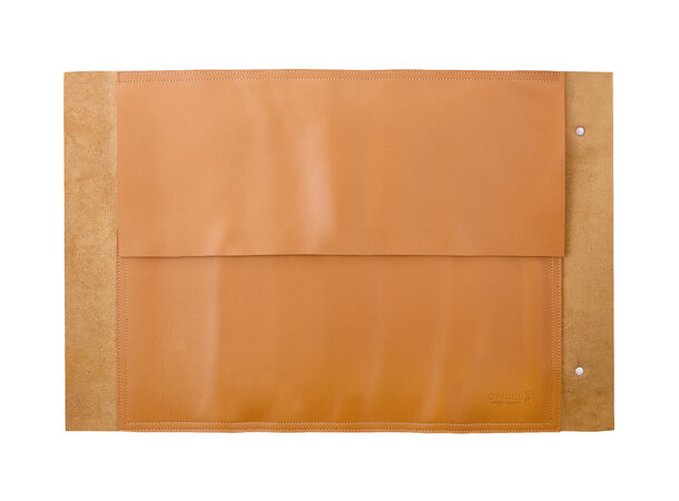 Opinel Knife Roll Cowhide Knivrull Lær 