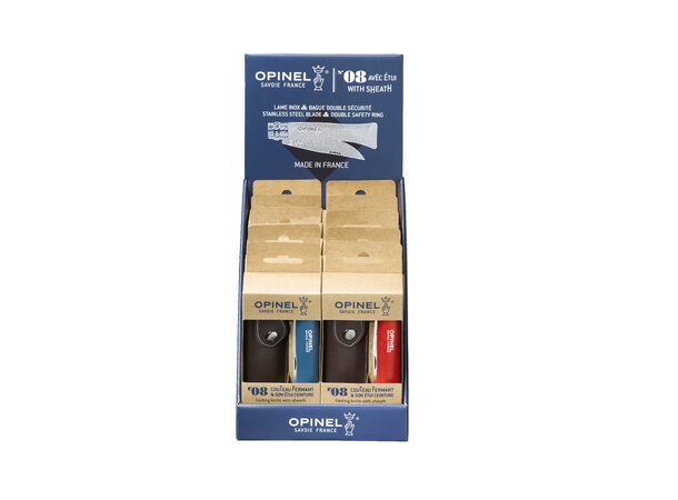 Opinel N°08 Stainless Steel + Sheath 