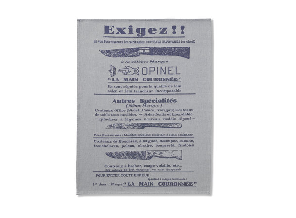 Opinel Tea Towel «Exigez!» Tehåndkle 