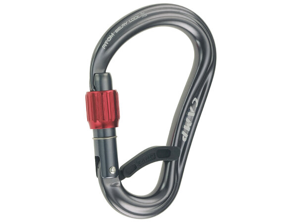 CAMP ATOM BELAY LOCK Skrukarabiner for taubrems 