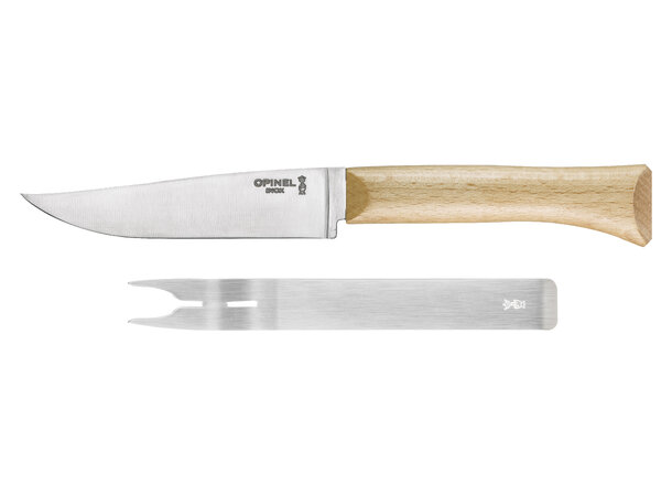 Opinel Cheese Set Knife & Fork 