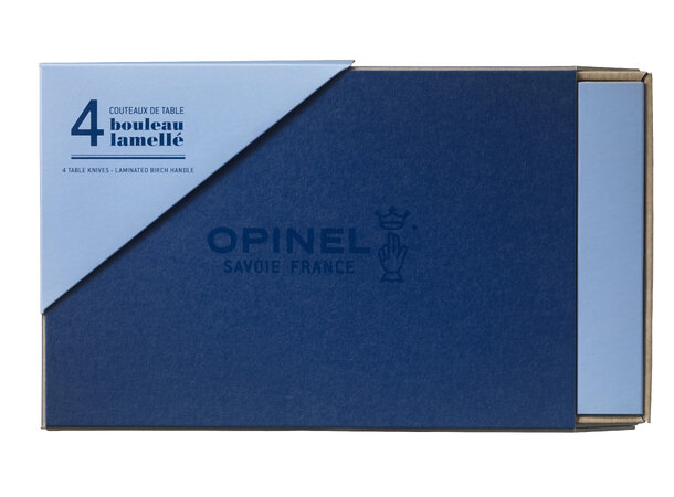 Opinel Laminated Birch Chic Table Set Sett av 4 kniver 