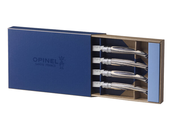 Opinel Laminated Birch Chic Table Set Sett av 4 kniver 