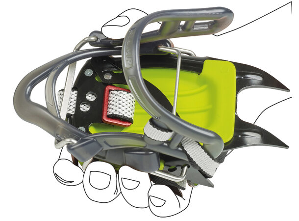 CAMP ASCENT - UNIVERSAL Stegjern 10 taggers stegjern 