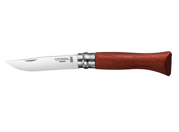 Opinel Blue box N°6 luxe mirror polished SS and padouk handle 