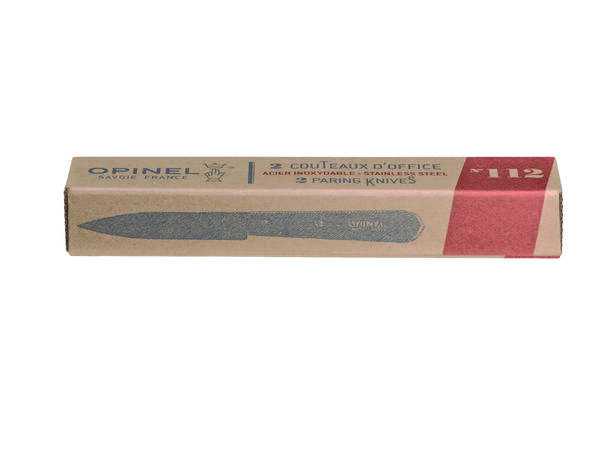 Opinel Set of 2 Paring knives N°112 natural 