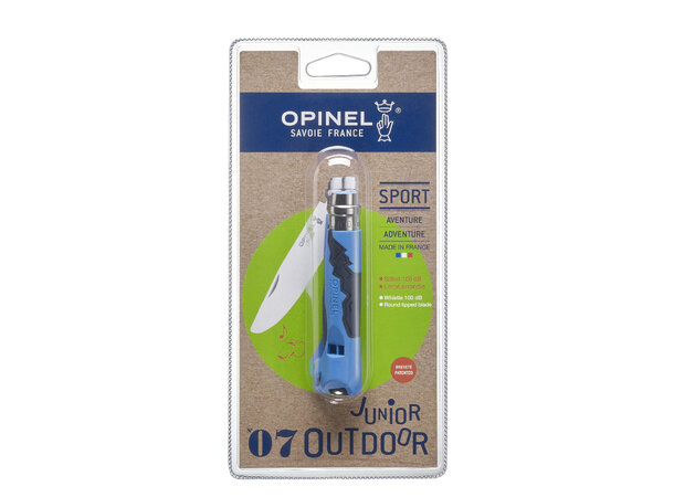 Opinel Blister pack N°07 Outdoor junior blue 