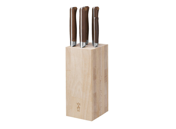 Opinel Kitchen Knife Storage Block 5 knives - kun knivblokk 