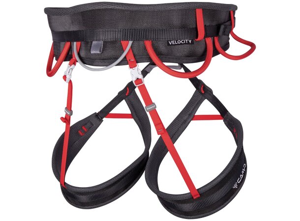 CAMP VELOCITY Lett og pakkbar sportsklatresele 