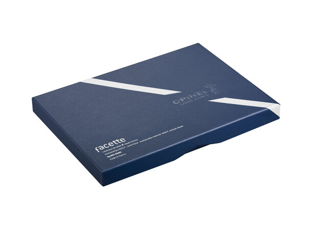Opinel Facette Box 4 Thermo-Heated Ash Sett av 4 kniver 
