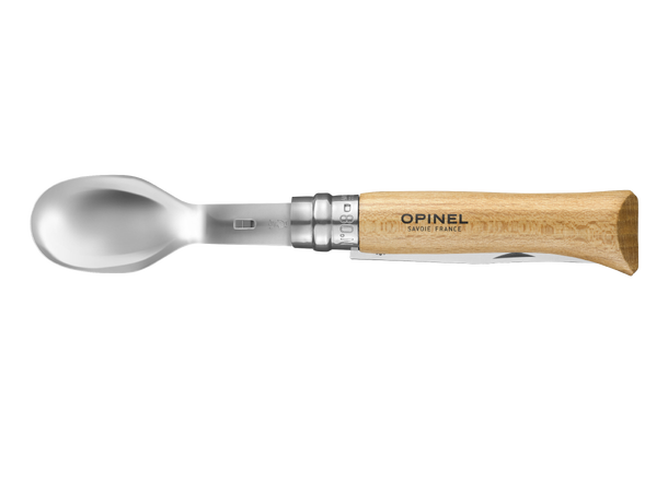Opinel Picnic Plus gaffel, skje og duk 