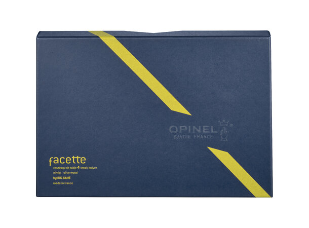 Opinel Facette Box 4 Ash/Ask Sett av 4 kniver 