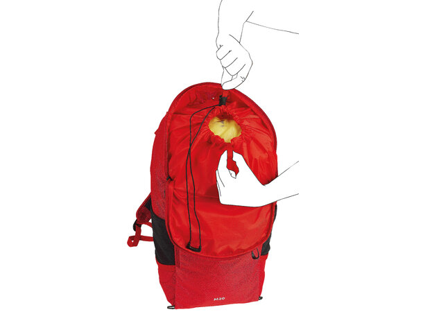 CAMP M20 Ryggsekk Rød 20 liter 