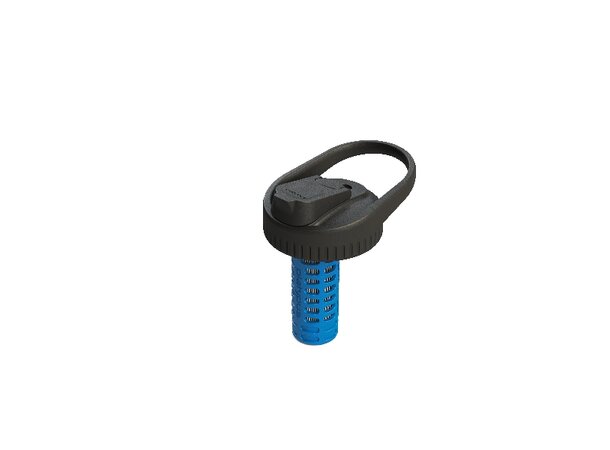 Platypus DayCap In-Bottle Filter Universallokk og integrert vannrenser 