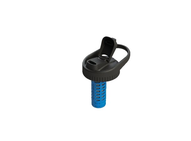 Platypus DayCap In-Bottle Filter Universallokk og integrert vannrenser 