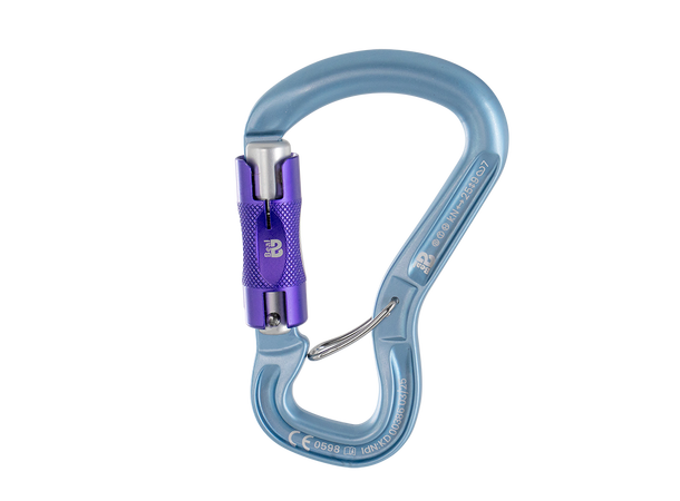 Beal ORIENT EXPRESS BI MATIC Karabiner Matt Blue 