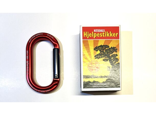 CAMP EKTO LOCK Utstyrskarabiner Yellow 