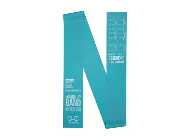 YY WARM BAND BLUE Medium Strikk for oppvarming - Blue Medium 