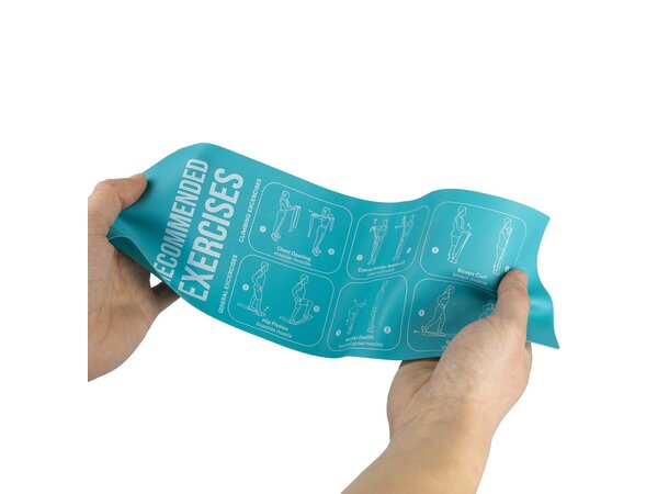 YY WARM BAND BLUE Medium Strikk for oppvarming - Blue Medium 