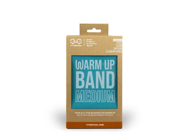 YY WARM BAND BLUE Medium Strikk for oppvarming - Blue Medium 