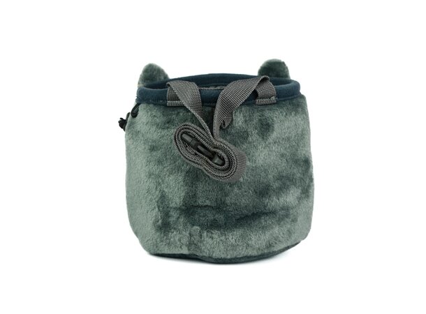 YY Chalk Bag- Grey Cat Chalk Bag 