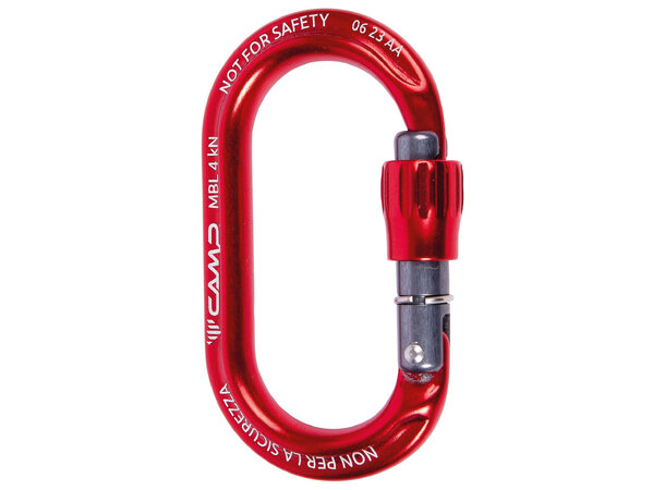 CAMP EKTO LOCK Utstyrskarabiner Rød 
