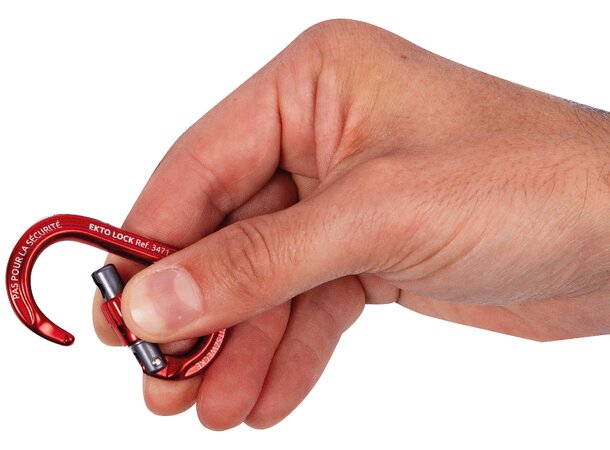 CAMP EKTO LOCK Utstyrskarabiner Rød 
