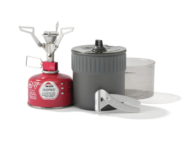 MSR PocketRocket 2 Mini Stove Kit 2025 Kompakt brenner og 0,75 L kjele 