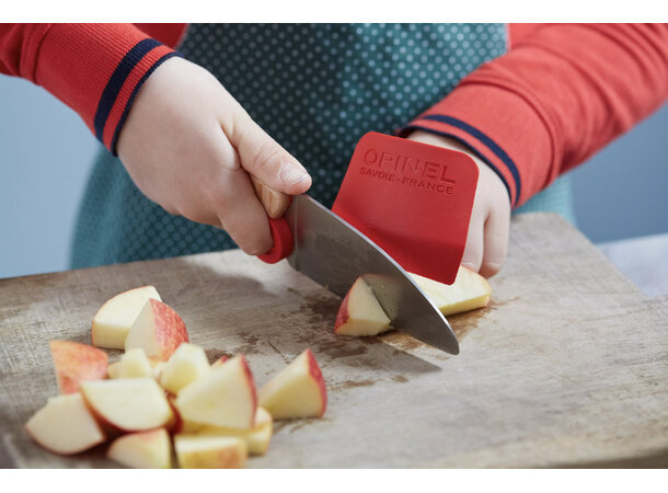 Opinel "Le Petit Chef" Kniv barn Kniv og fingerbeskyttelse 