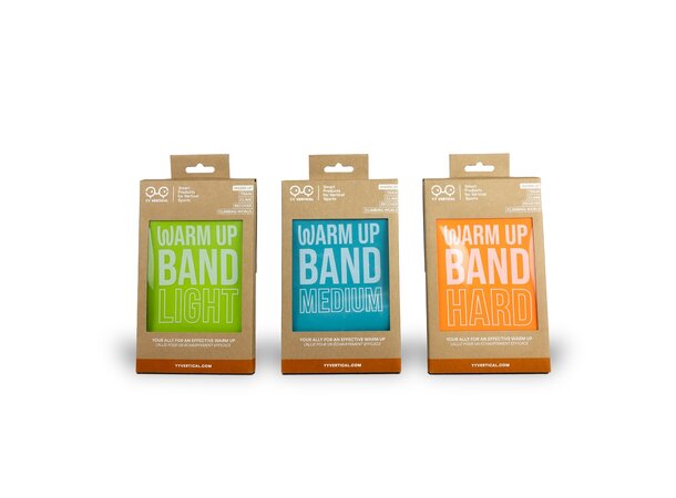 YY WARM BAND ORANGE Hard Strikk for oppvarming - Orange Hard 