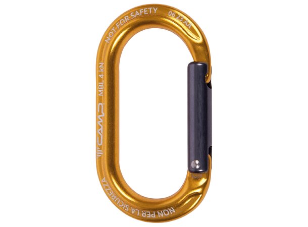 CAMP EKTO Utstyrskarabiner Yellow 