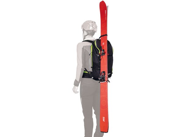 CAMP SKI MANTRA 25 Black / Lime - 25L 