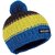 CAMP POM BEANIE Blue/Lime punch/Grey 