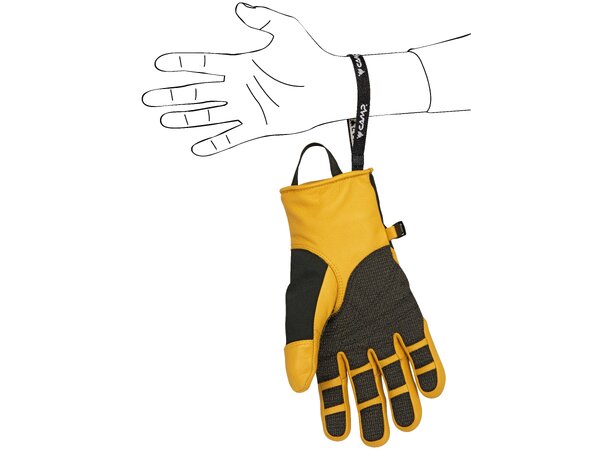 CAMP GEKO GRIP Hanske Arbeidshanske for vinter 