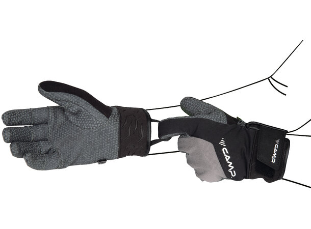 CAMP GEKO ICE PRO LIGHT Teknisk isklatrehanske 