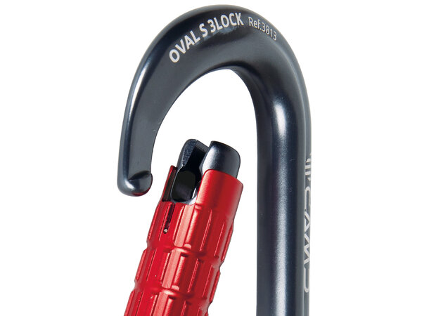 CAMP OVAL S 3LOCK Kompakt tre-stegs oval karabiner 