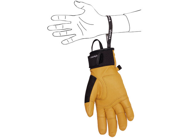 CAMP GEKO REVEL Hanske Arbeid og vinterklatrehanske 