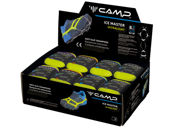 CAMP ICE MASTER ULTRALIGHT Display brodder - 16 stk 