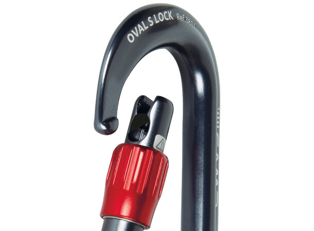CAMP OVAL S LOCK Kompakt oval skrukarabiner 